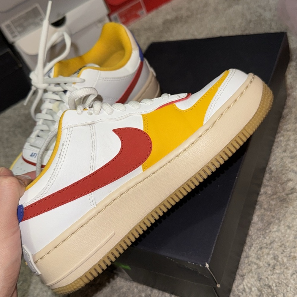 Air Force 1 SHADOW Summit White/ Neptune Green - Picture 7 of 8